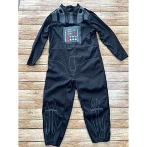 Toddler Boys Star Wars Darth Vader Costume Jumpsuit Size 3-4